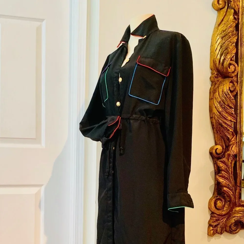 VINTAGE FRANCES HENACHAN DRESS - Picture 3 of 5
